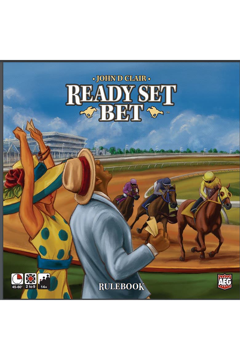 Horse Racing Betting Board Game, Alternate, color, Multicolored