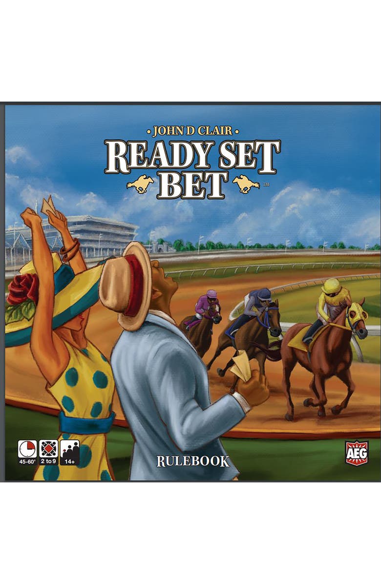 Alderac Entertainment Group (AEG) Horse Racing Betting Board Game, Alternate, color, Multicolored