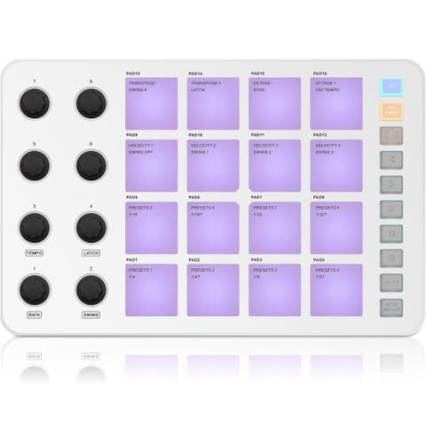 Bluetooth MIDI Pad Controller - 16 Pads