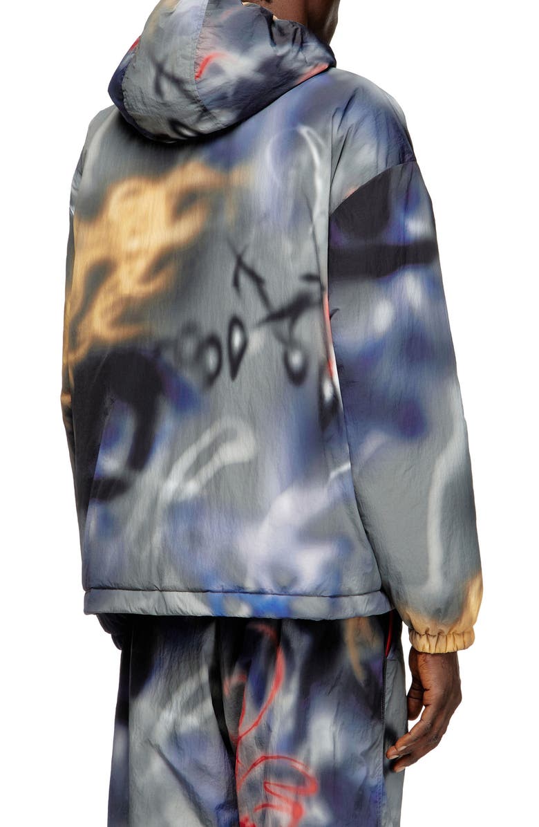 DIESEL<sup
®</sup
 J-Mirr Hooded Jacket, Alternate, color, 