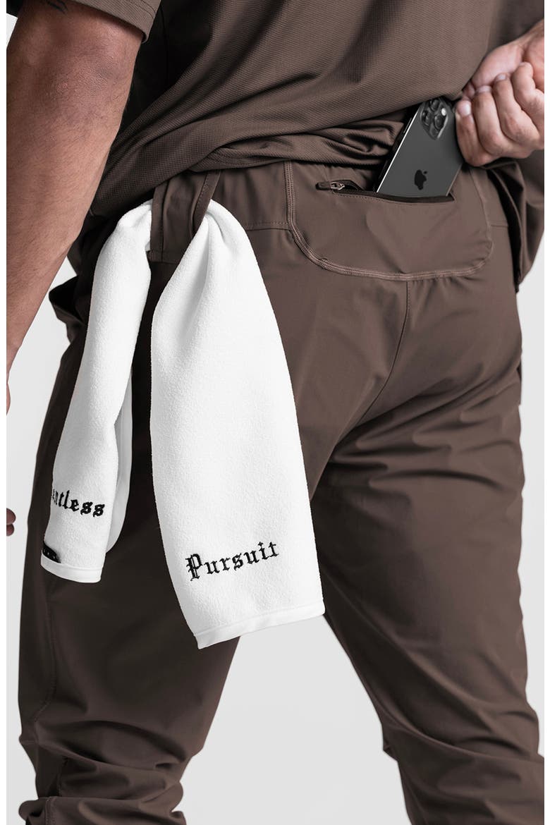 TETRA-LITE™ Water Repellent High Rib Joggers, Alternate, color, DEEP TAUPE