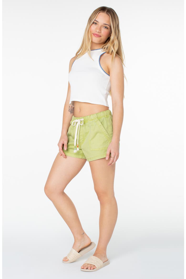 Meant to Be Whipstitch Trim Crop Tank, Alternate, color, SNOW WHITE SOLID