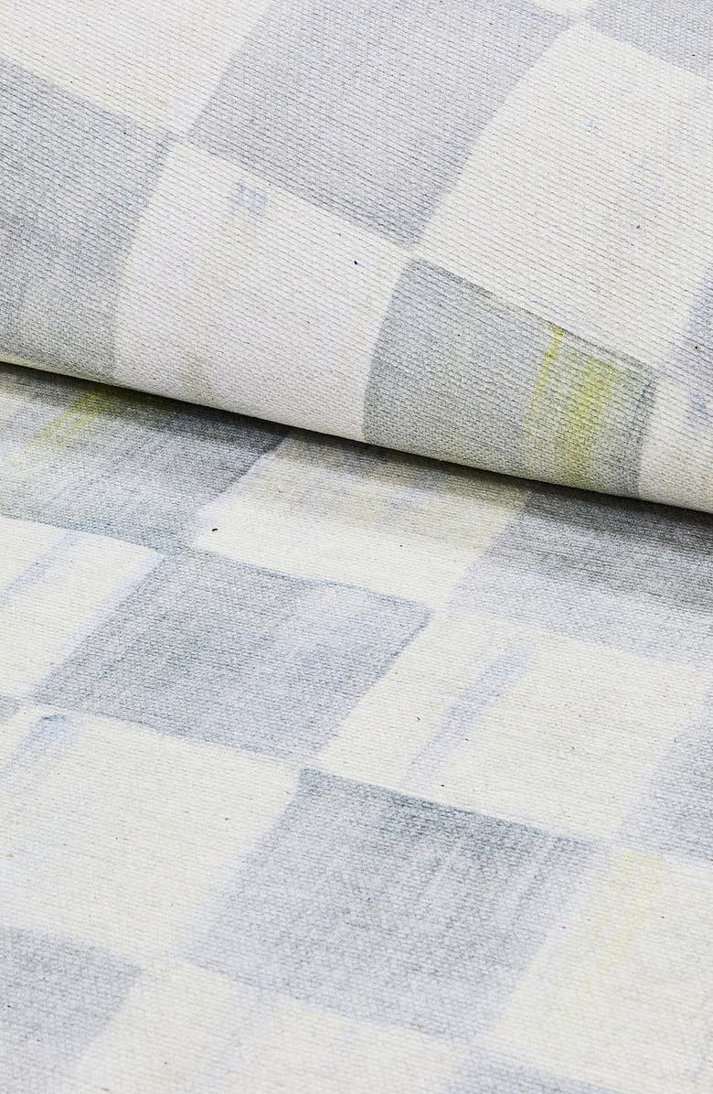 MACKENZIE CHILDS Sterling Check Washable Rug, Alternate, color, Sterling