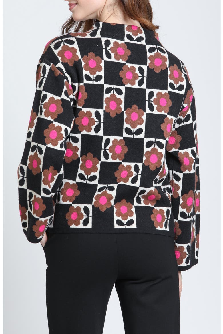 Funnel Neck Sweater, Alternate, color, HOT COCOA BLOOM