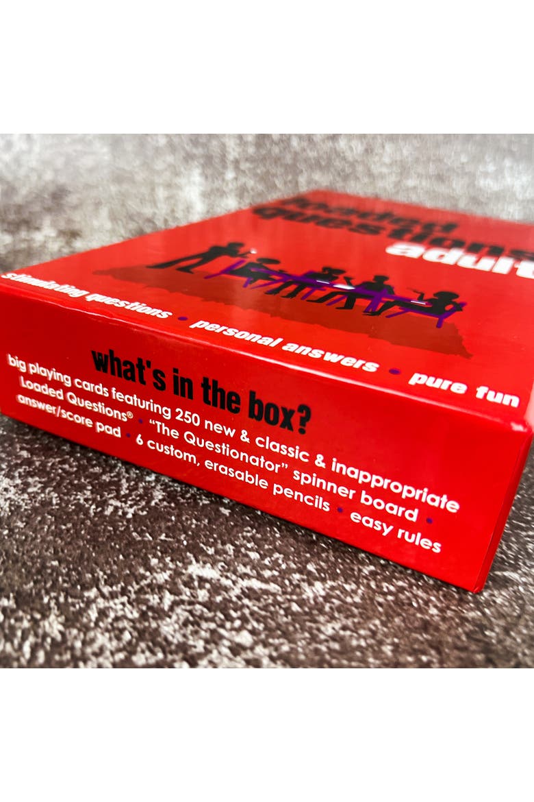 Adult Loaded Questions A Rousing Adult Party Game From All Things Equal, Alternate, color, Multicolored