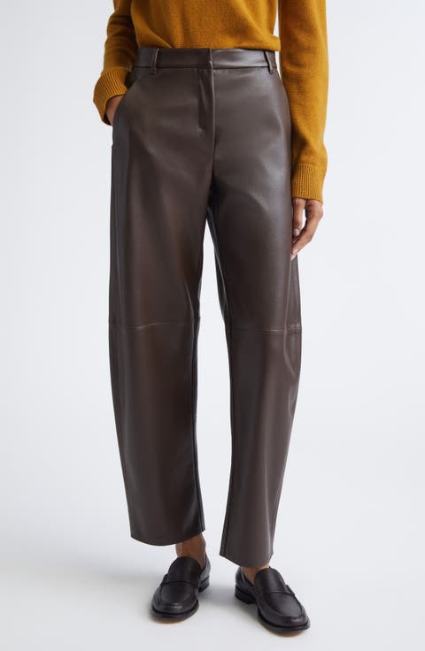 Sospiro Faux Leather Pants