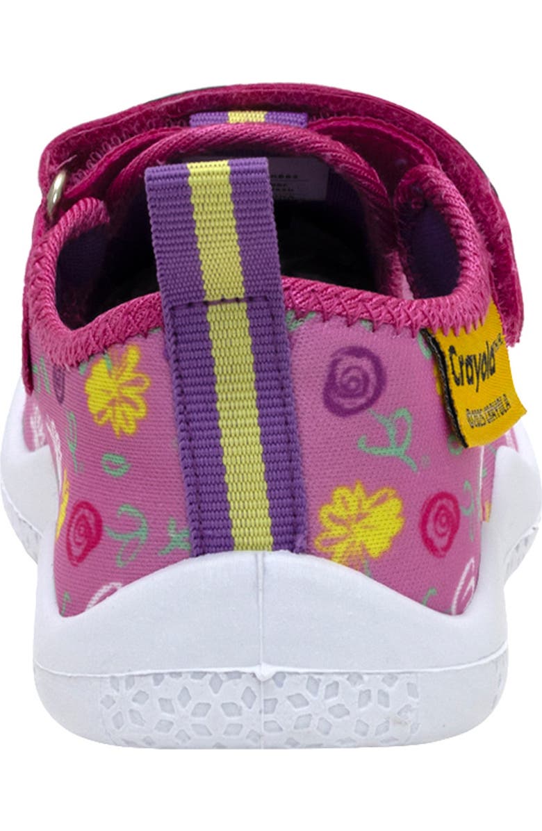Robeez<sup>®</sup> Kids' Flower Doodles Sandal, Alternate, color, Pink