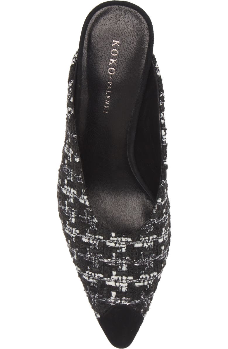 KOKO + PALENKI Janie 2 Tweed Mule Pump, Alternate, color,