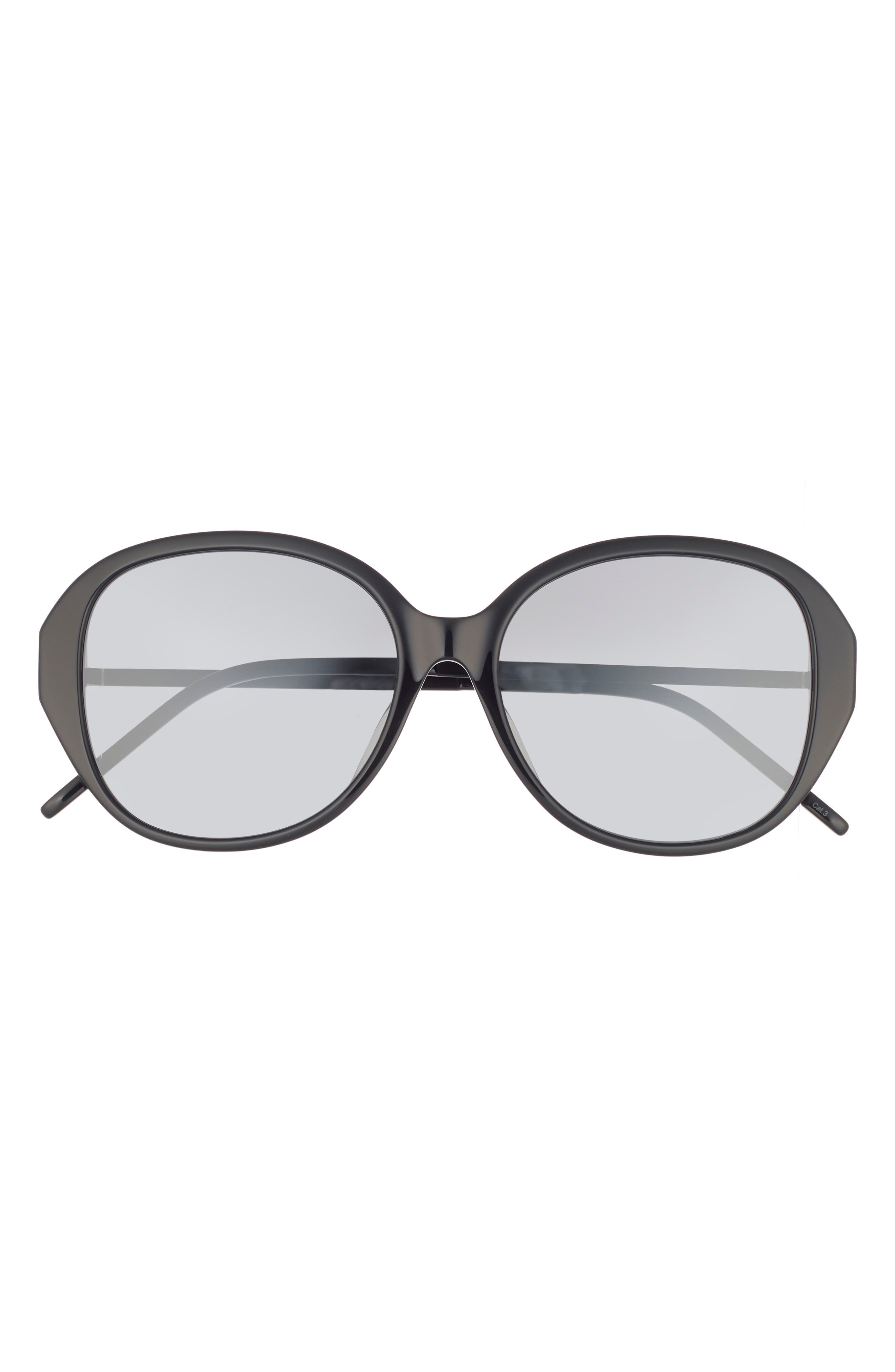 57mm Oval Sunglasses