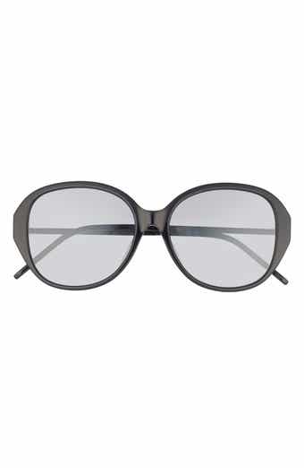 57mm Oval Sunglasses