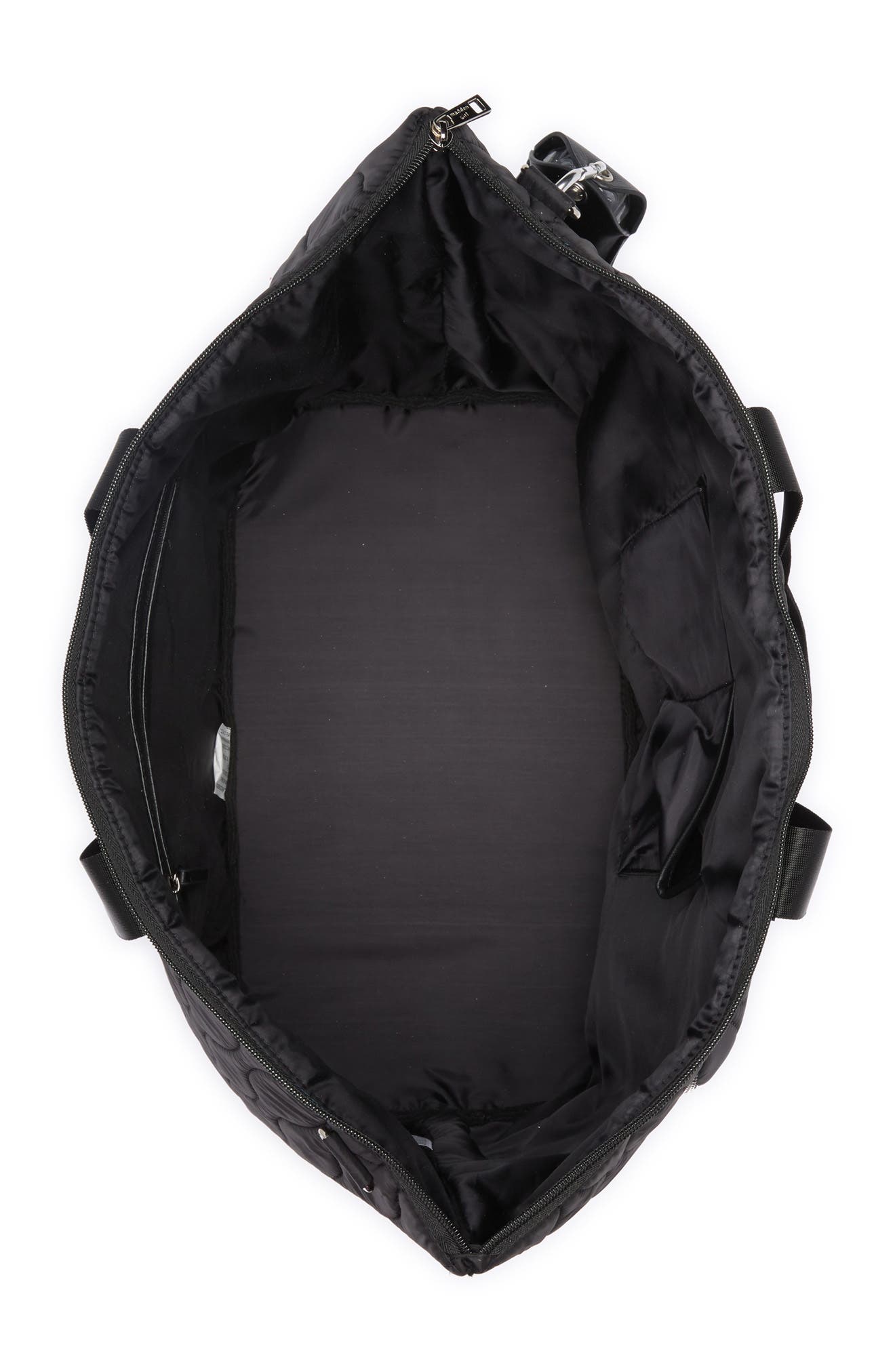 Madden Girl Quilted Weekend Tote Bag, Alternate, color, 