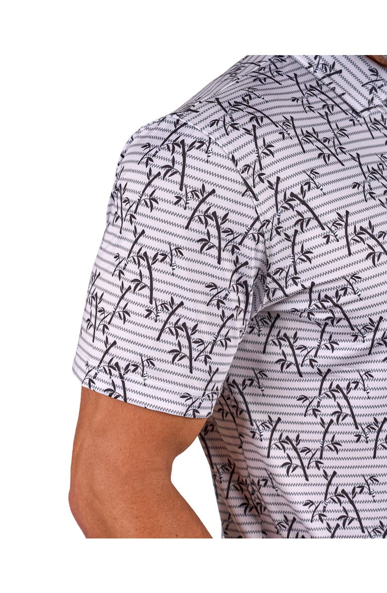 Black Clover Panda Luck Polo, Alternate, color, Vanilla