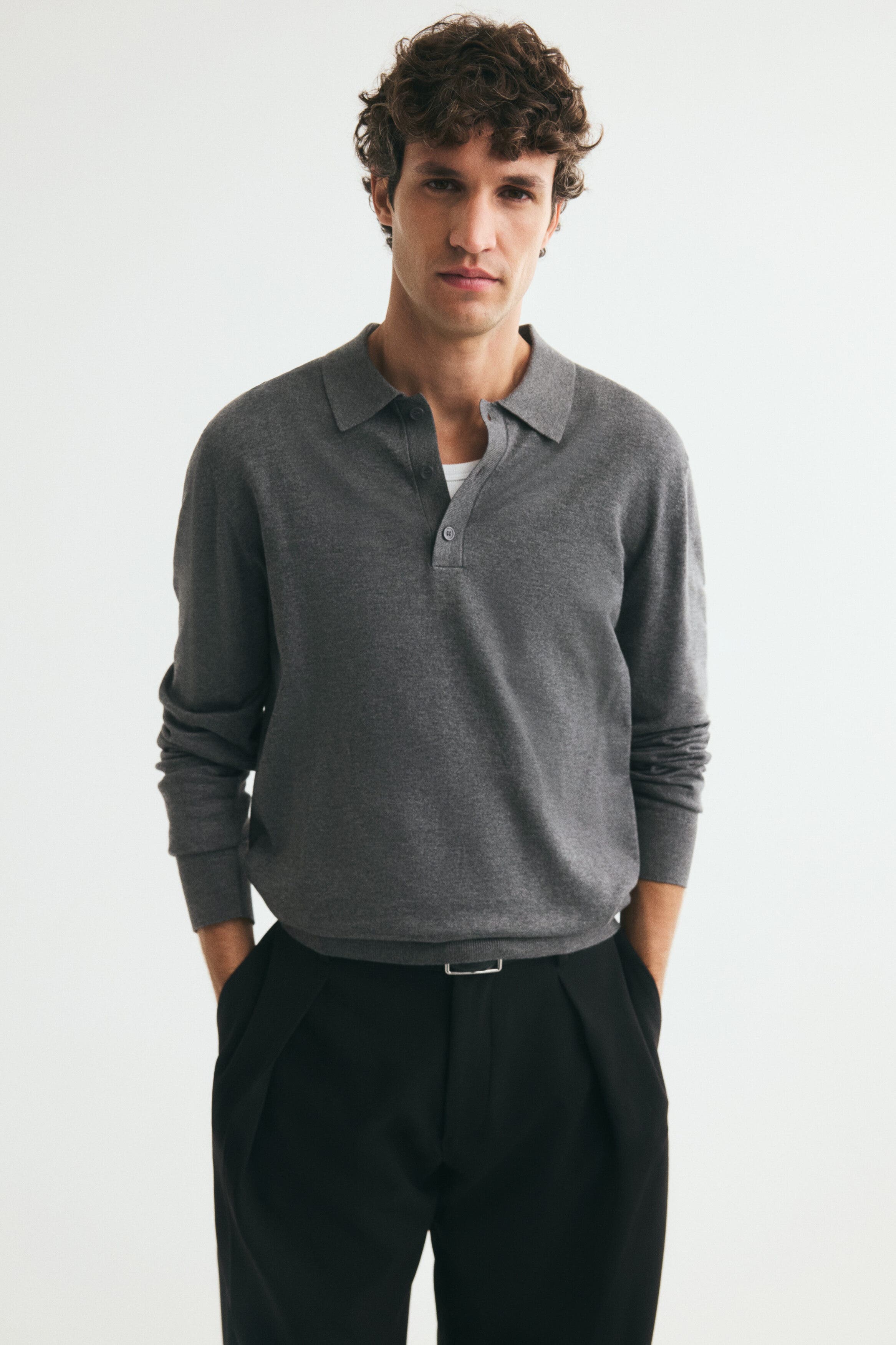 Dark gray melange