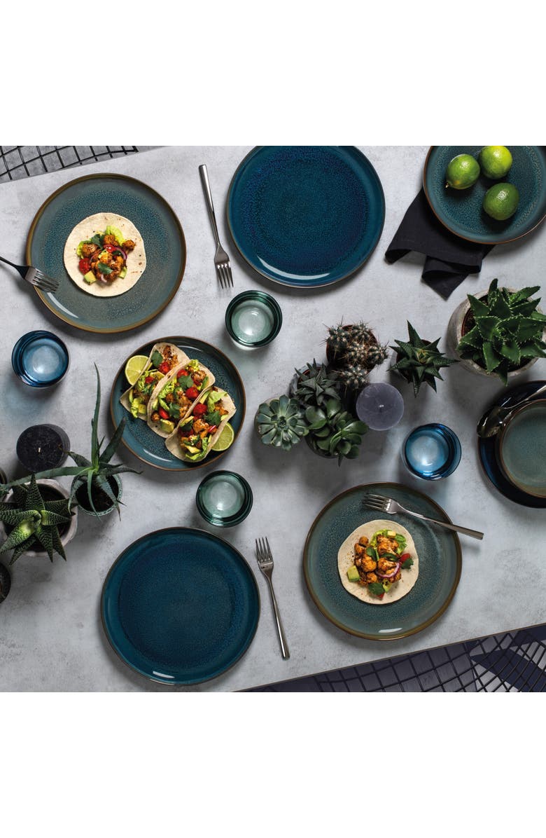 Villeroy & Boch Crafted Denim Dinner Plate, Alternate, color, Multi