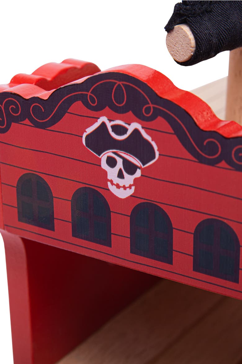 Pirate Galleon, Alternate, color, Red