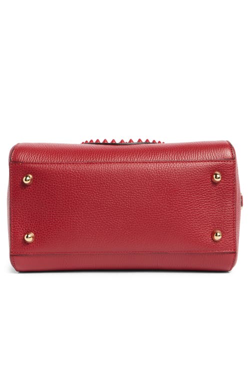 Valentino By Mario Valentino Minimi Vlogo Leather Shoulder Bag In Red