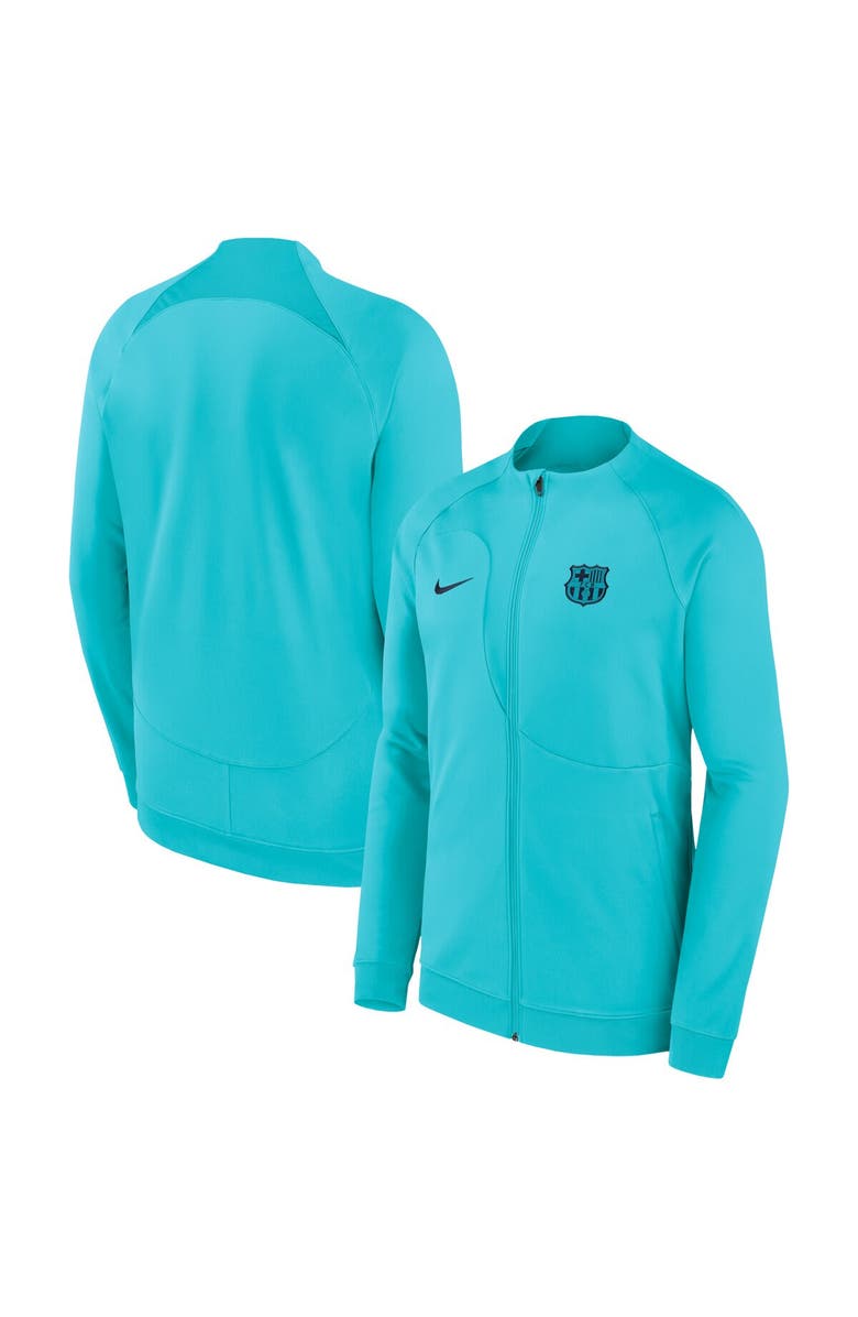 Nike Men's Nike Turquoise Barcelona 2023 Academy Pro Anthem Full-Zip Jacket, Main, color, Turquoise