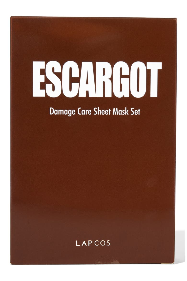 Escargot Damage Care Sheet Mask, Alternate, color, BROWN