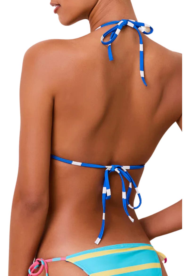 The Iris Reversible Triangle Bikini Top, Alternate, color, COLORBLOCK STRIPE