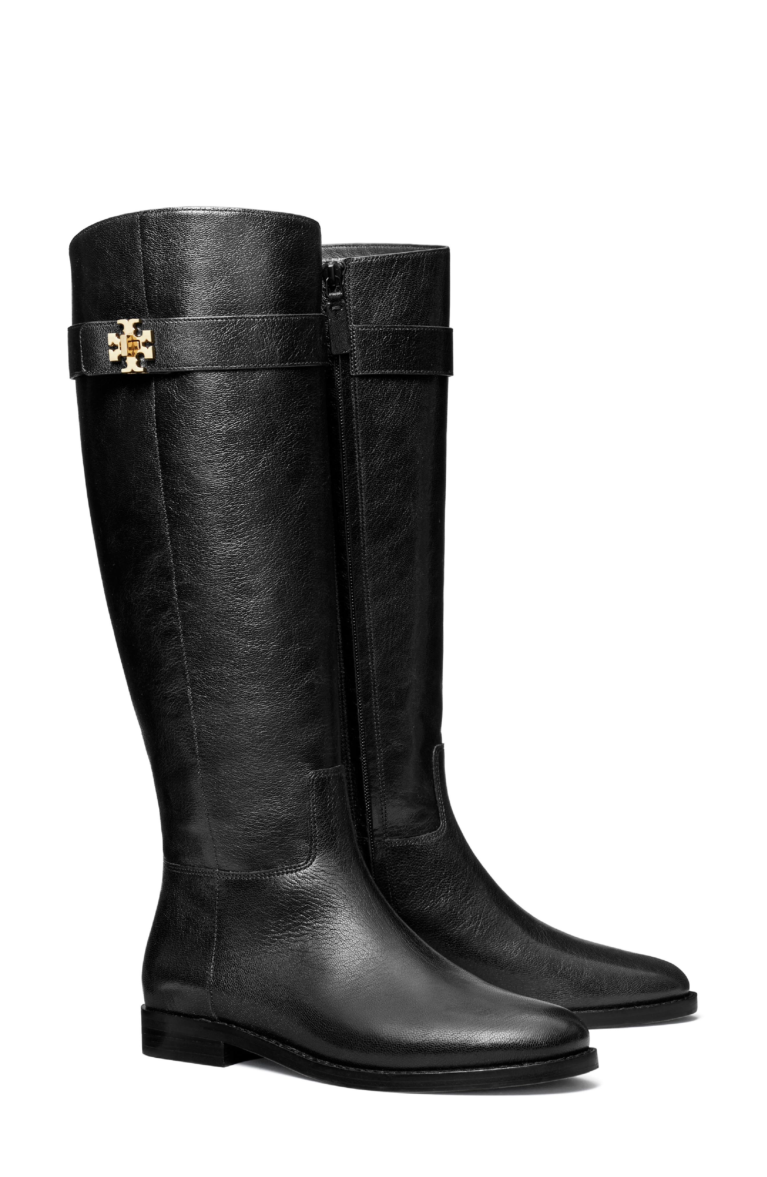 Turnlock Riding Boot, Main, color, PERFECT BLACK