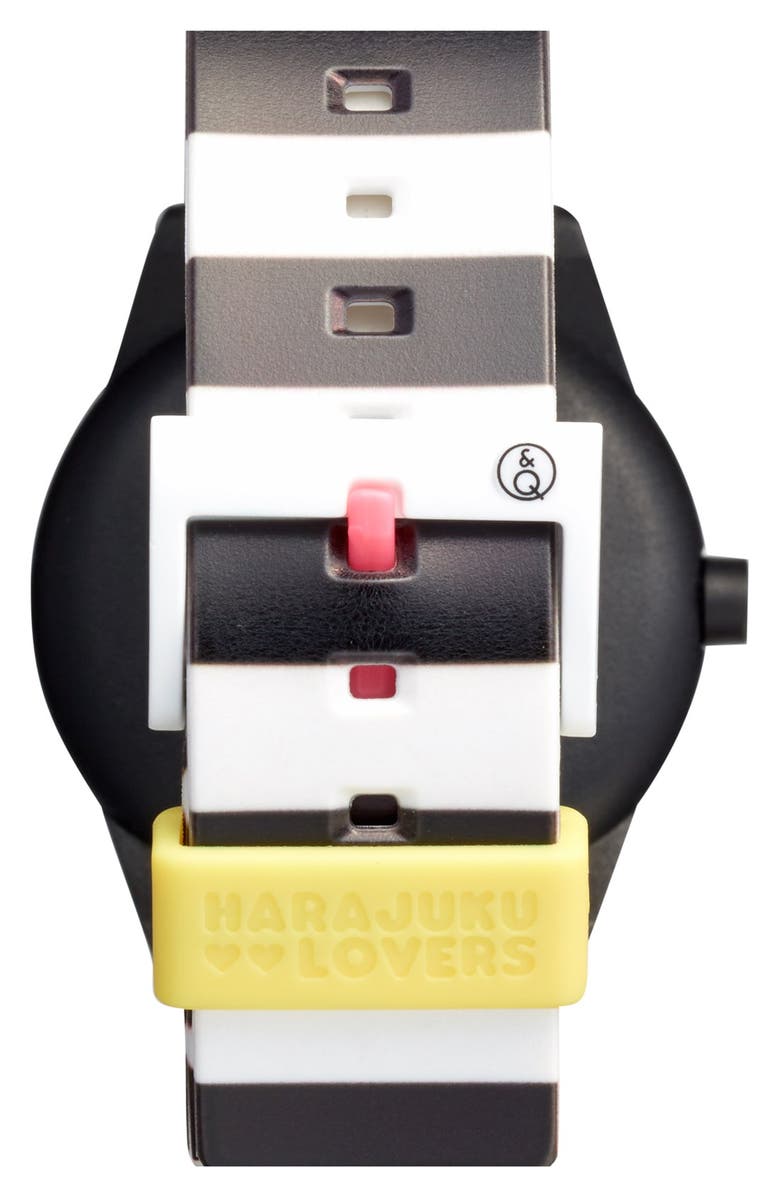 Harajuku Lovers Resin Solar Watch, 40mm, Alternate, color, 