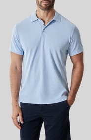 Robert Barakett Rib Collar Polo