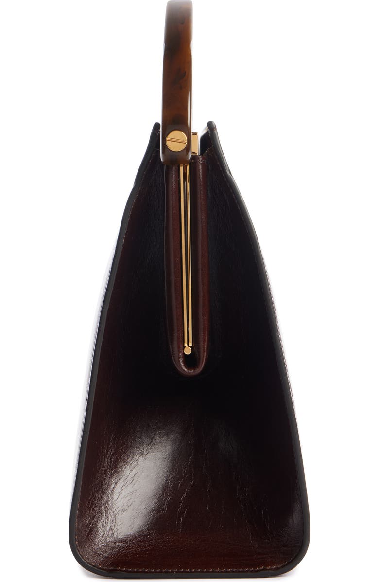 Dries Van Noten Medium Leather Top Handle Bag, Alternate, color,