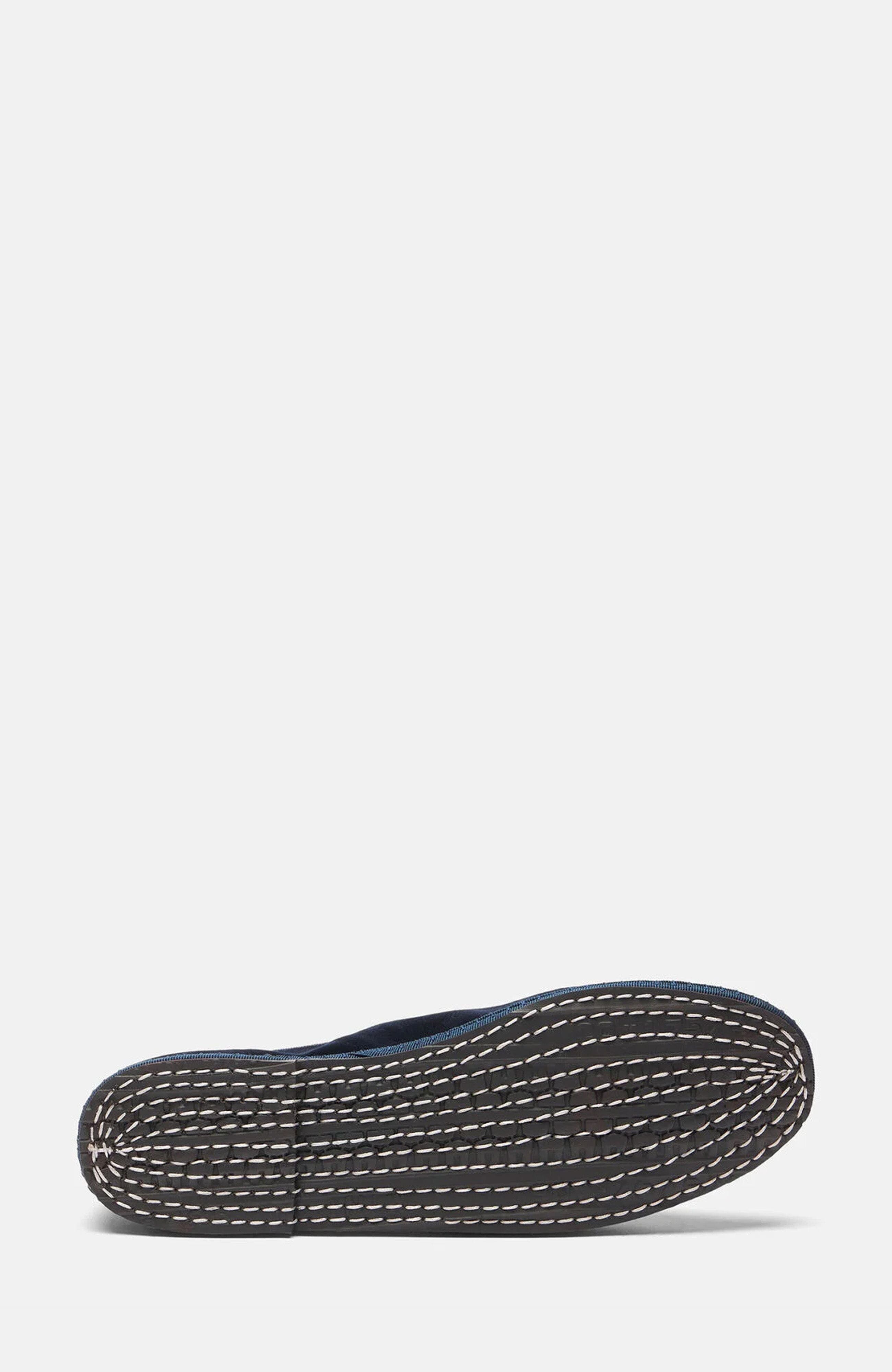 Midnight Slippers, Alternate, color, Blue - Velvet