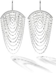 LANA 14K Gold Large Nude Cascade Earrings