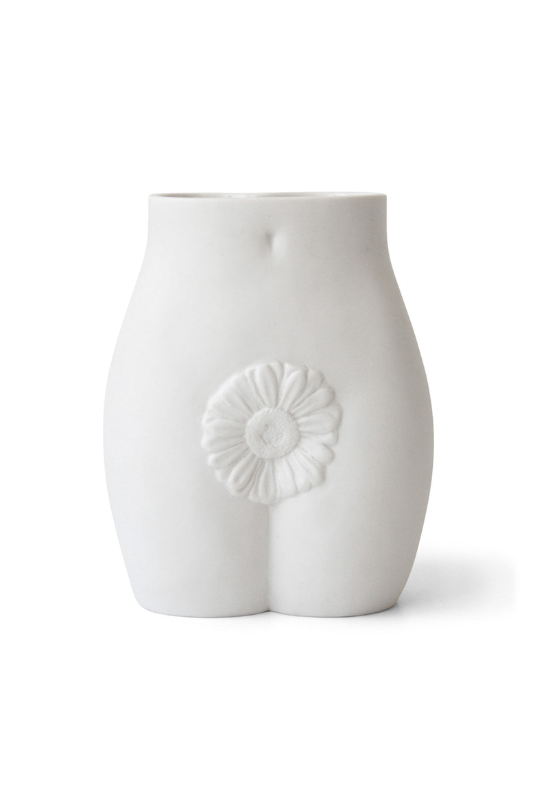 Edie Vase, Main, color, White
