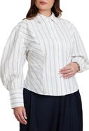 ELOQUII Oversized Sleeve Top