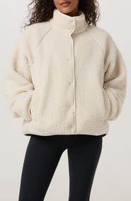 Vuori Lou Reversible High Pile Fleece Jacket
