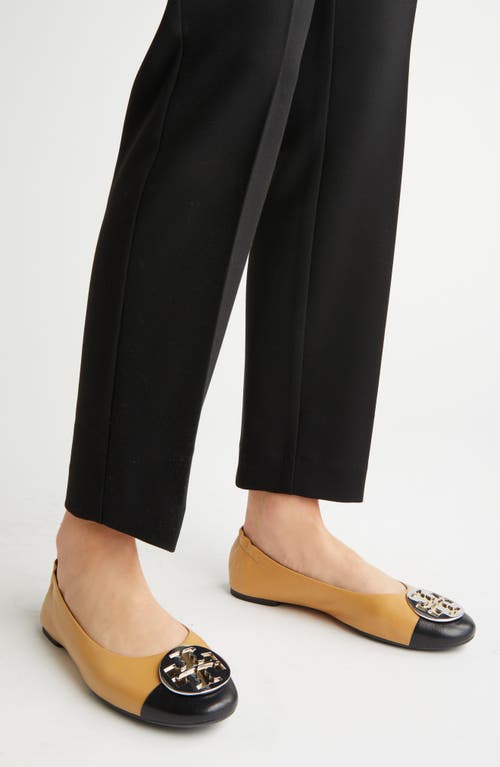 Tory Burch Claire Cap Toe Ballet Flat In Multi