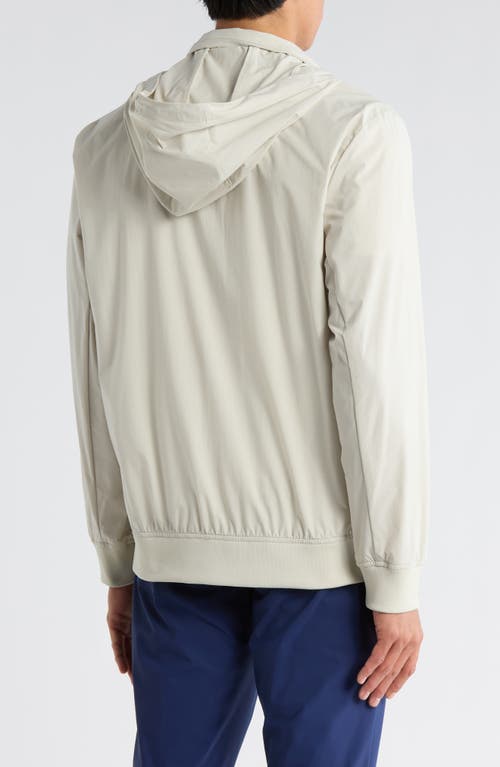 Callaway Full Zip Hooded Jacket In White