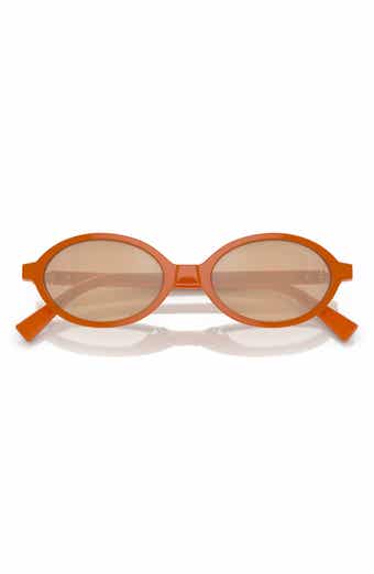 50mm Oval Sunglasses