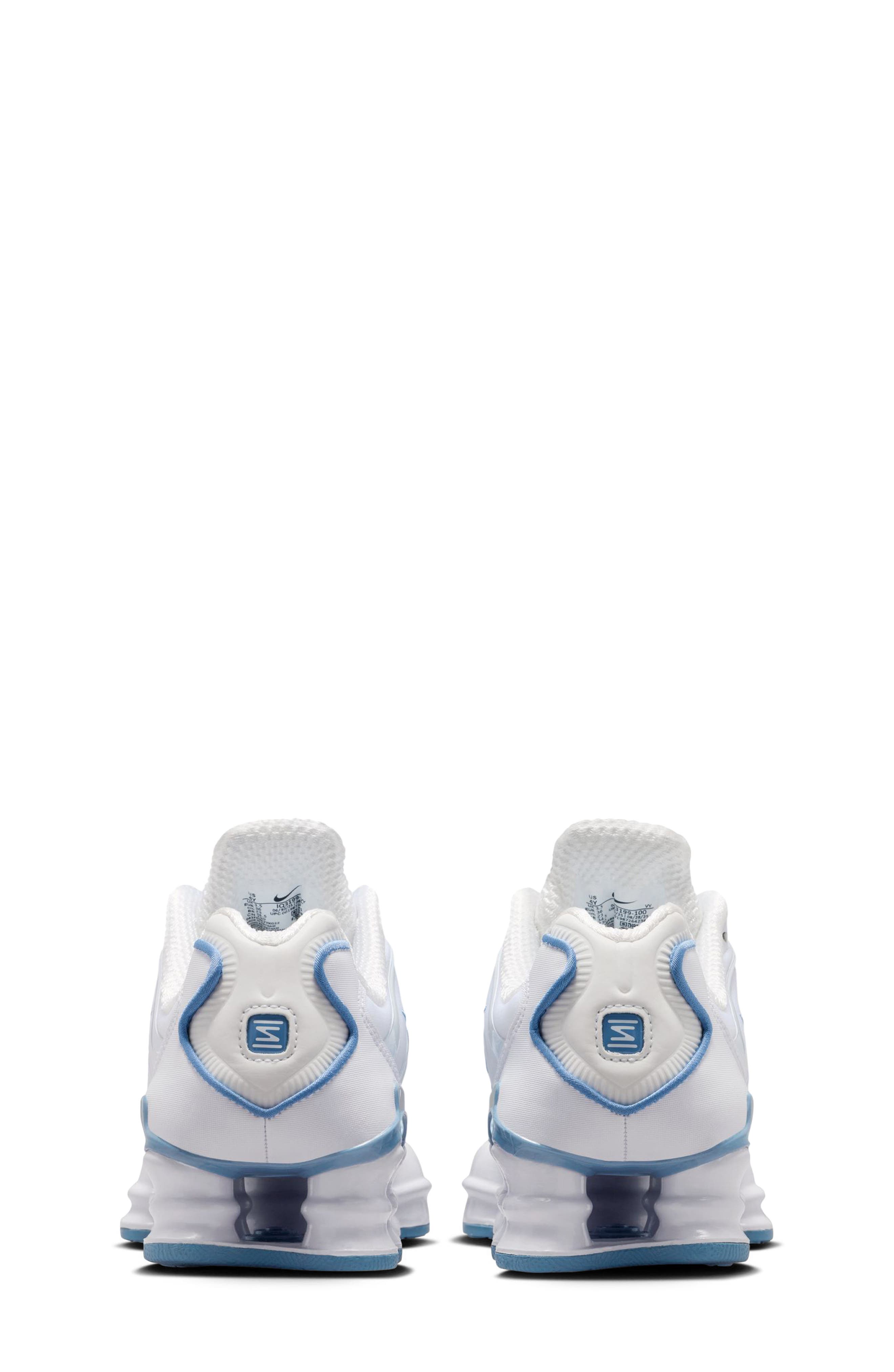 Kids' Shox TL Sneaker, Alternate, color, WHITE/ WHITE/ WORK BLUE