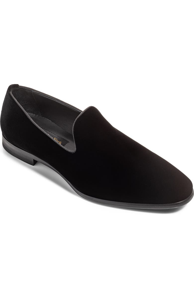 TO BOOT NEW YORK Wesley Smoking Shoe, Main, color, Black Velvet