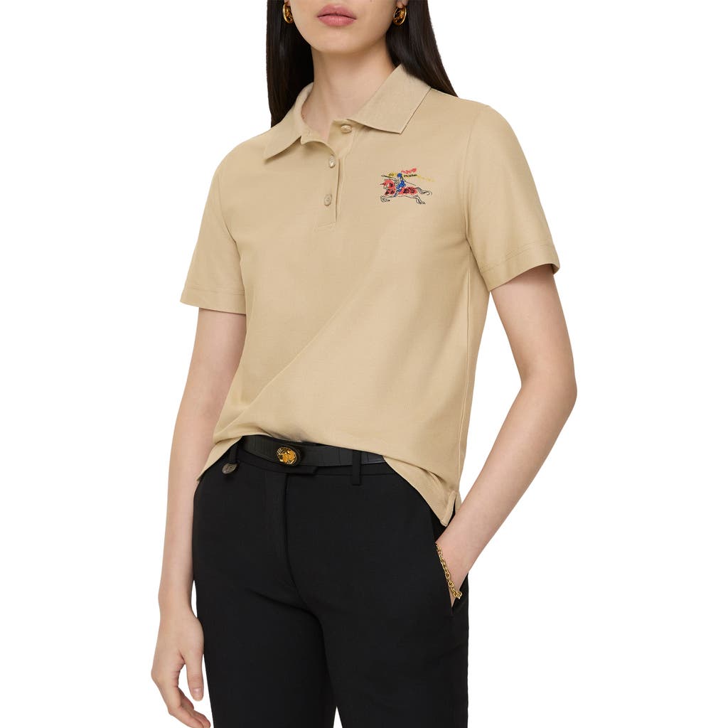 Burberry Watercolour Ekd Cotton Polo Shirt