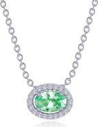 Lafonn Lab-Grown Sapphire & Simulated Diamond Pendant Necklace