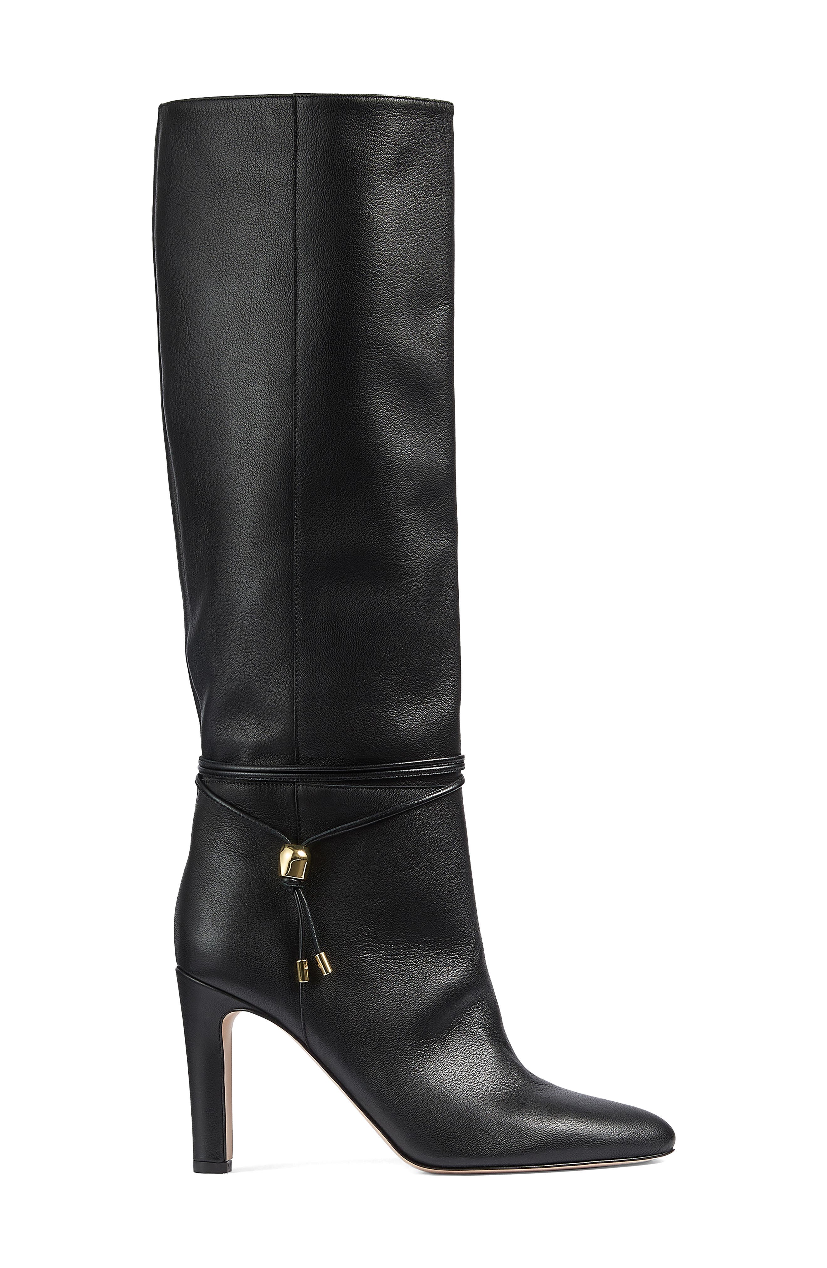 LK Bennett Loretta Knee HIgh Boot, Alternate, color, Black