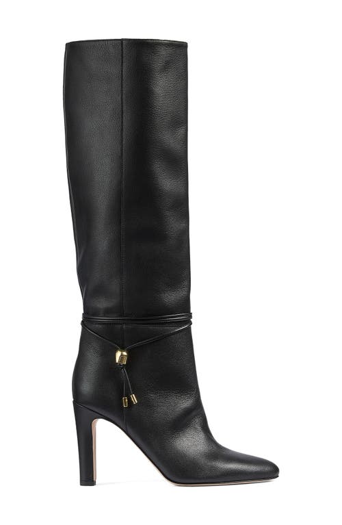 Lk Bennett Loretta Knee High Boot In Black