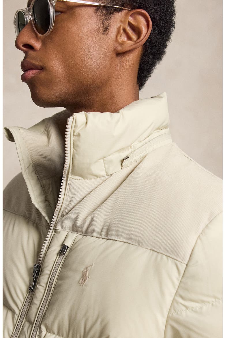 The Gorham Hybrid Down Jacket, Alternate, color, BASIC SAND
