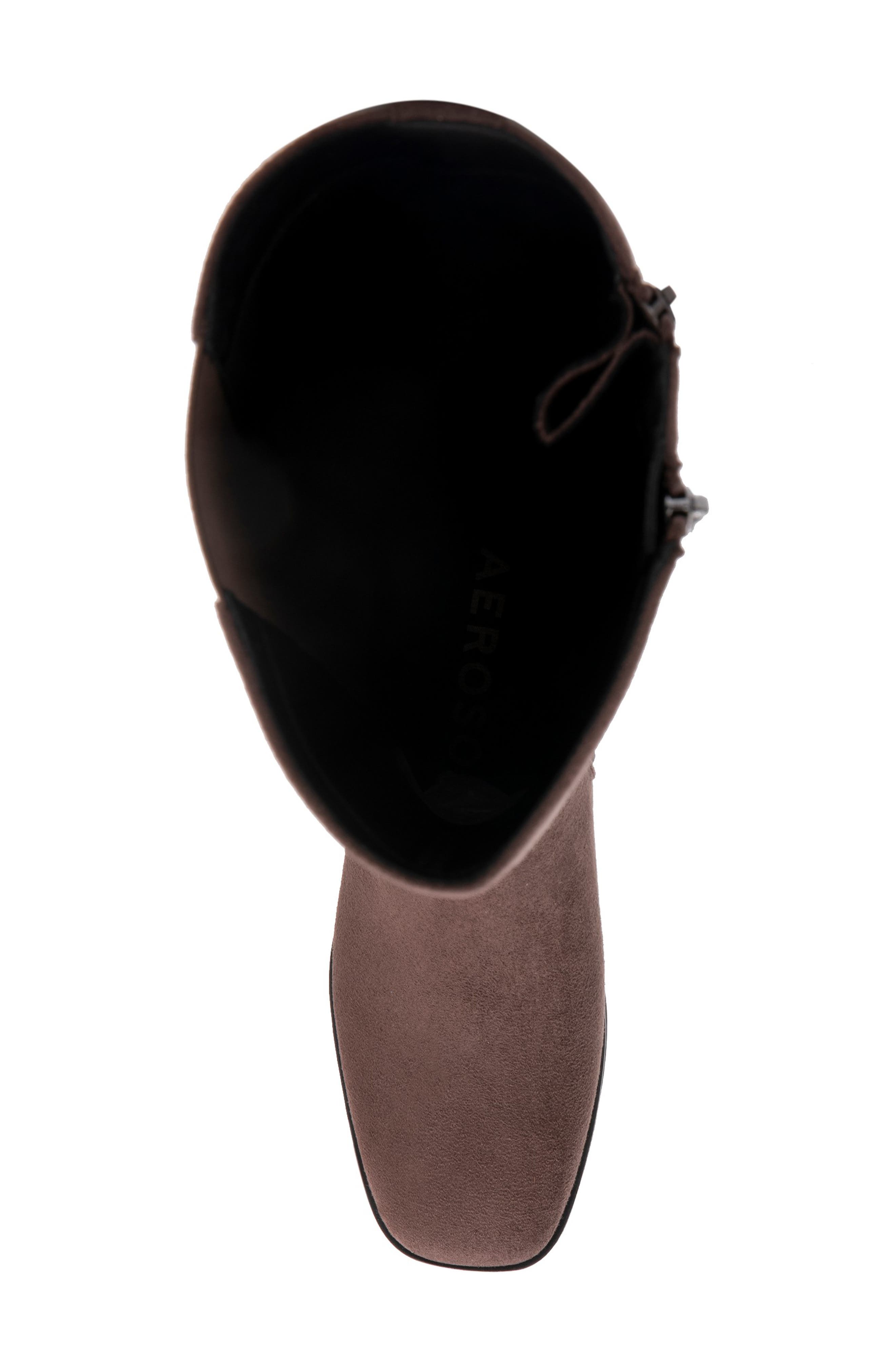 Aerosoles Daria Tall Boot, Alternate, color, Java Faux Suede