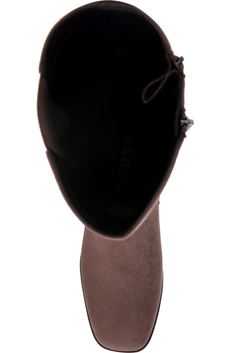 Aerosoles Daria Tall Boot, Alternate, color, Java Faux Suede