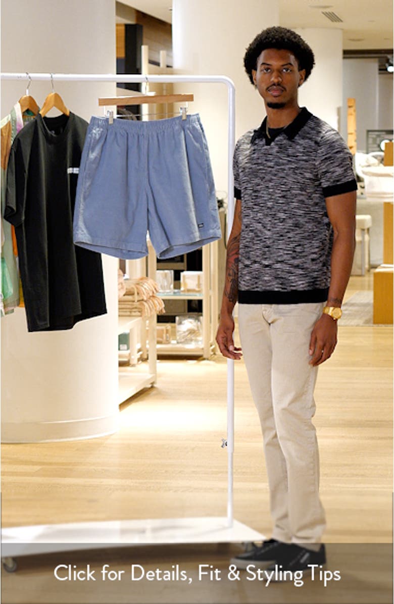 Easy Pulp Cotton Corduroy Shorts, sales video thumbnail