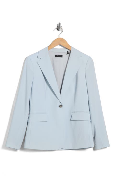 Gabrielle Stretch Wool Blazer