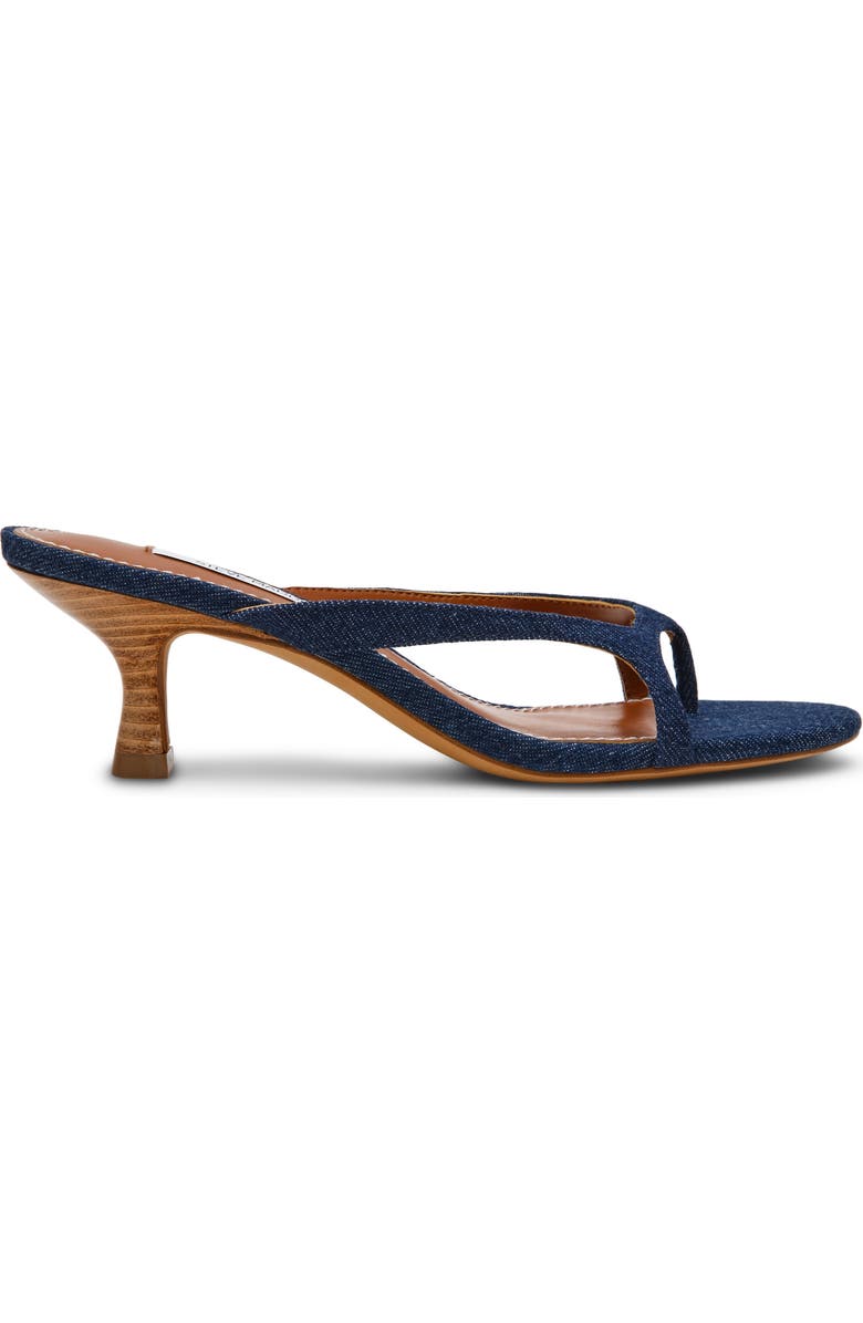 Steve Madden Brienna Thong Slide Sandal, Alternate, color, Denim