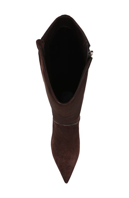 Naturalizer Deesha Wide Calf Tall Dress Boots In Brown