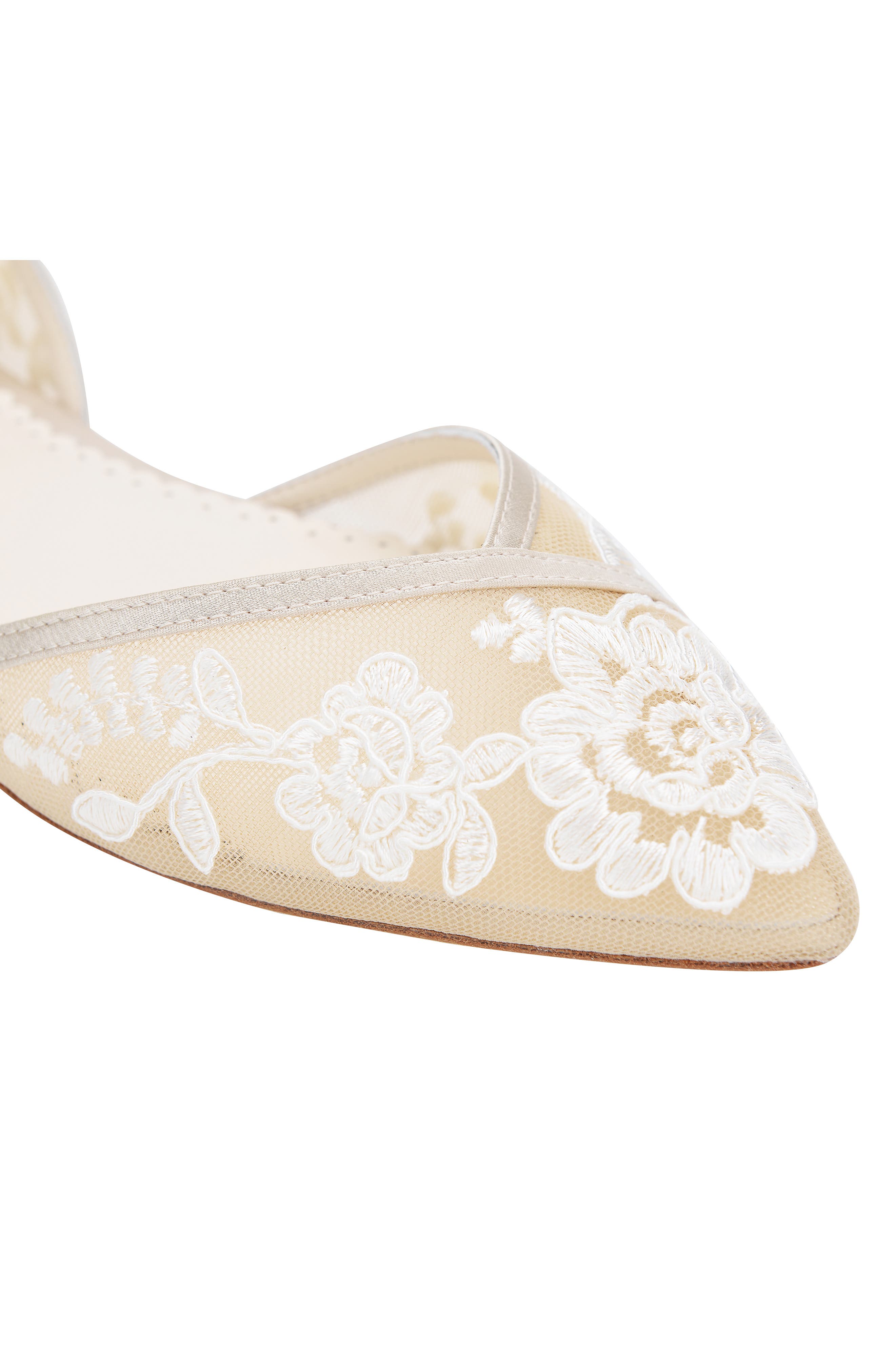 Bella Belle Celia Flat, Alternate, color, Nude Silk
