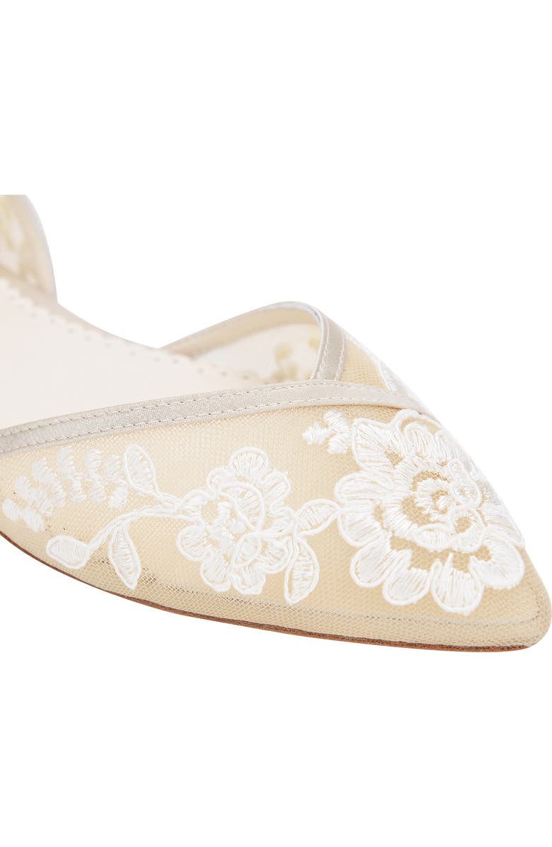 Bella Belle Celia Flat, Alternate, color, Nude Silk